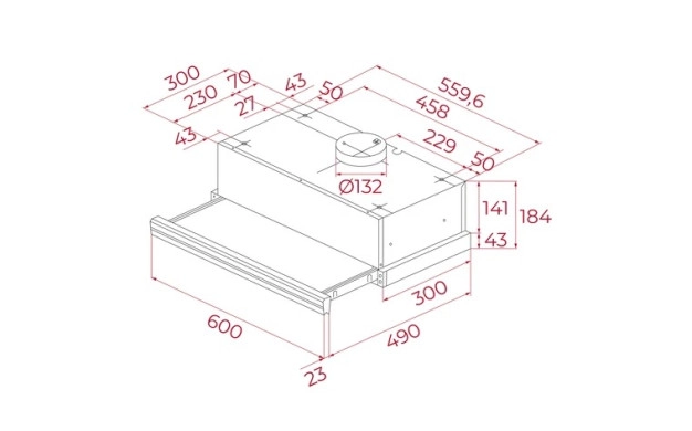 Абсорбатор TEKA CNL 6415 инокс